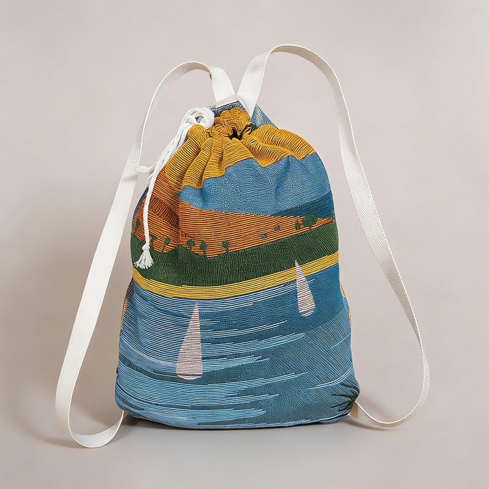 2 in 1 Beach Towel & Beach Tote - Time to Travel