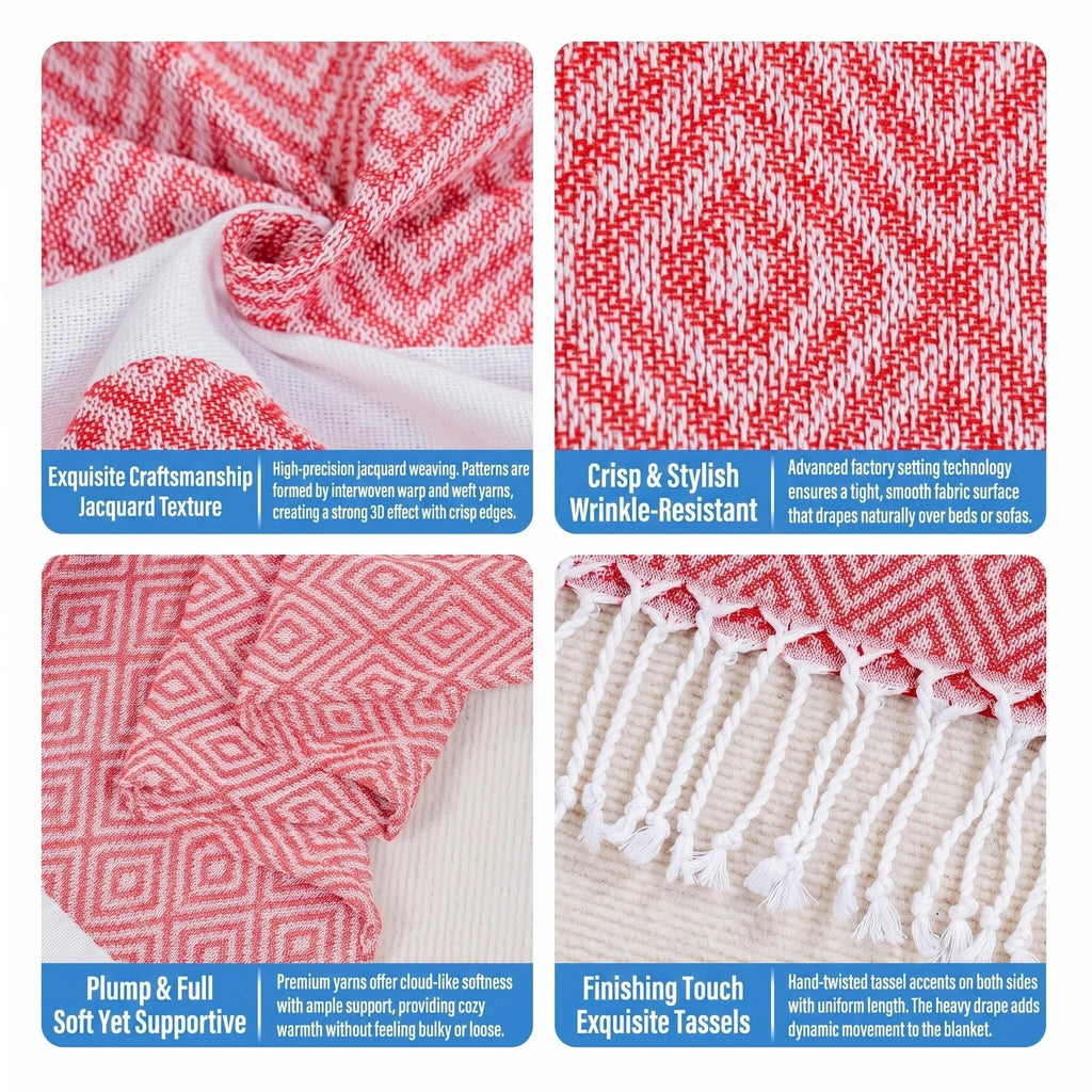 2 in 1 Beach Towel & Beach Tote - Pink Stripe
